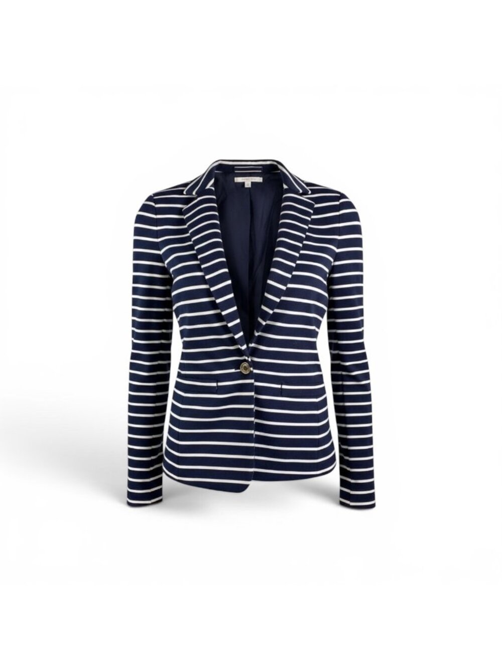 Michael Michael Kors Navy & White Striped Women's Blazer 2